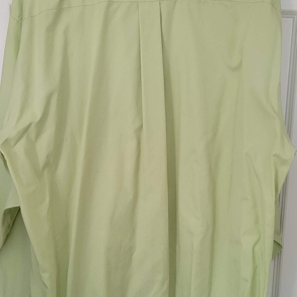 JOSEPH & FEISS, Men's Dress Shirt, 18 36/37, Green - Picture 3 of 4